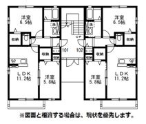 SAKURA TERRACE 1stの間取り画像
