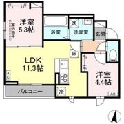 Primavera吉成台の間取り画像