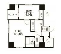 エスペランサK錦糸町の間取り画像