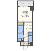 ルクレ難波の間取り画像