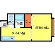 ハイツ岸本の間取り画像