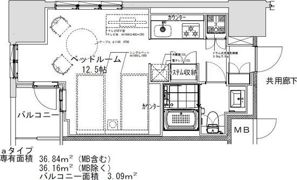 S-RESIDENCE千種belvia TOWERの間取り画像