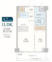 シャトー吉富の間取り画像