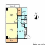 クリスタルコートの間取り画像