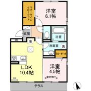 ブリジャールの間取り画像