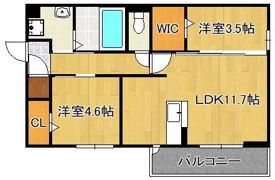 ストレイト葛葉の間取り画像