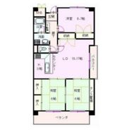 パークサイドフジの間取り画像