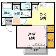 ファンテール Aの間取り画像