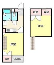 シャインズⅡの間取り画像