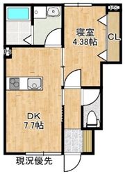 ソレイユルヴァン雑賀町の間取り画像