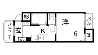 呉ビルの間取り画像