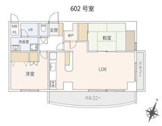 V．I．P ロイヤル氷川台の間取り画像