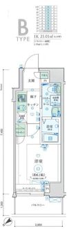 リヴシティ横濱末吉町の間取り画像