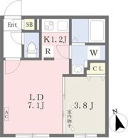 quador吹上NORTHの間取り画像