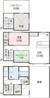 LA・TERRACE(北側)の間取り画像