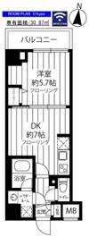 ステージファースト府中の間取り画像