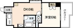 光レジデンスの間取り画像