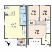 ハピネス大町の間取り画像
