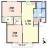 ロイヤル田坂 A棟の間取り画像