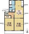 トークヴィレッジⅡ A棟の間取り画像