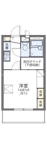 レオパレスGAZEBO12の間取り画像