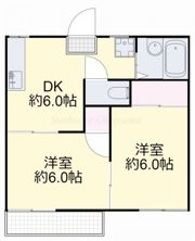 ローゼハイツの間取り画像