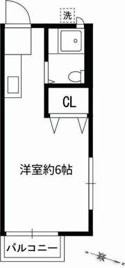 サニーハイツの間取り画像
