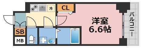 エスリード阿波座レジデンスの間取り画像