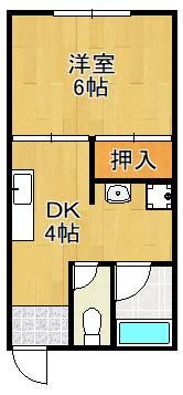 コーポ嵐山口の間取り画像