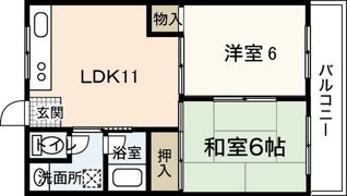 第2中広不動産ビルの間取り画像
