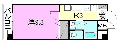 フォルテ竹原の間取り画像