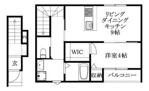 Alba-casa南吉田の間取り画像