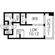 プレジオ難波EUROの間取り画像