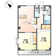 グランヴェールKUWAHARAの間取り画像