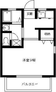 第一筑波ハイツの間取り画像