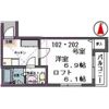ベアーレ南仙台の間取り画像
