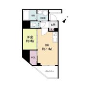 セレニテ神戸元町クレアの間取り画像