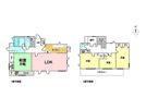〇横須賀市秋谷〇緑に囲まれた南葉山エリアの貸戸建の間取り画像