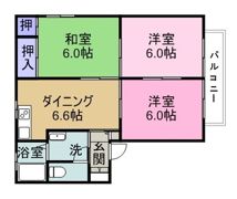 夢番地Aの間取り画像