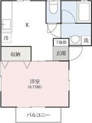 メイプルハイツH棟の間取り画像