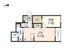 GRACE COURT 青江の間取り画像