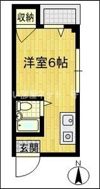 シティーハイツ豊秀の間取り画像