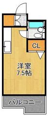 ホワイトパレス京町の間取り画像