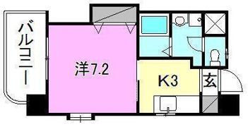 サンセット湊町の間取り画像