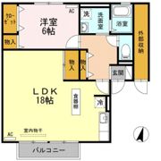 ユーステージC棟の間取り画像