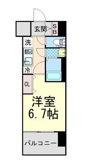 サンレムート・江坂ウエストの間取り画像