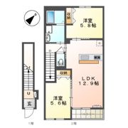 クレシアの間取り画像