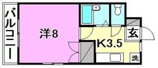 ベルナティオの間取り画像