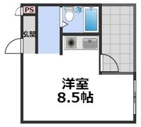 88ビルの間取り画像