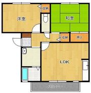 シサーラB棟の間取り画像